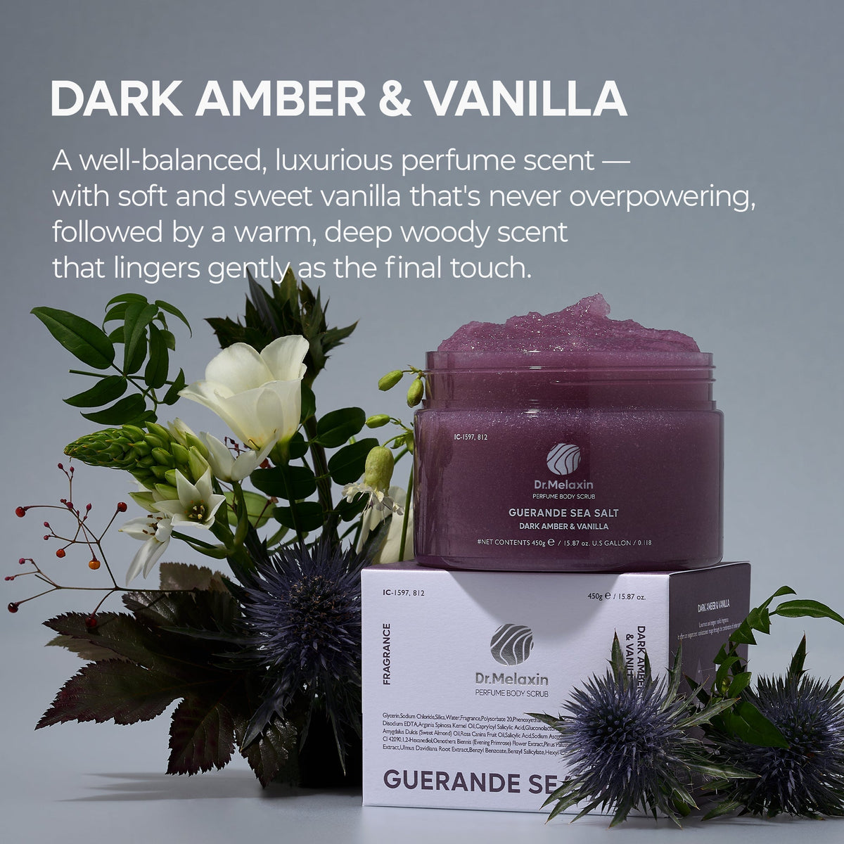 Guerande Sea Salt Perfume Body Scrub 2 types