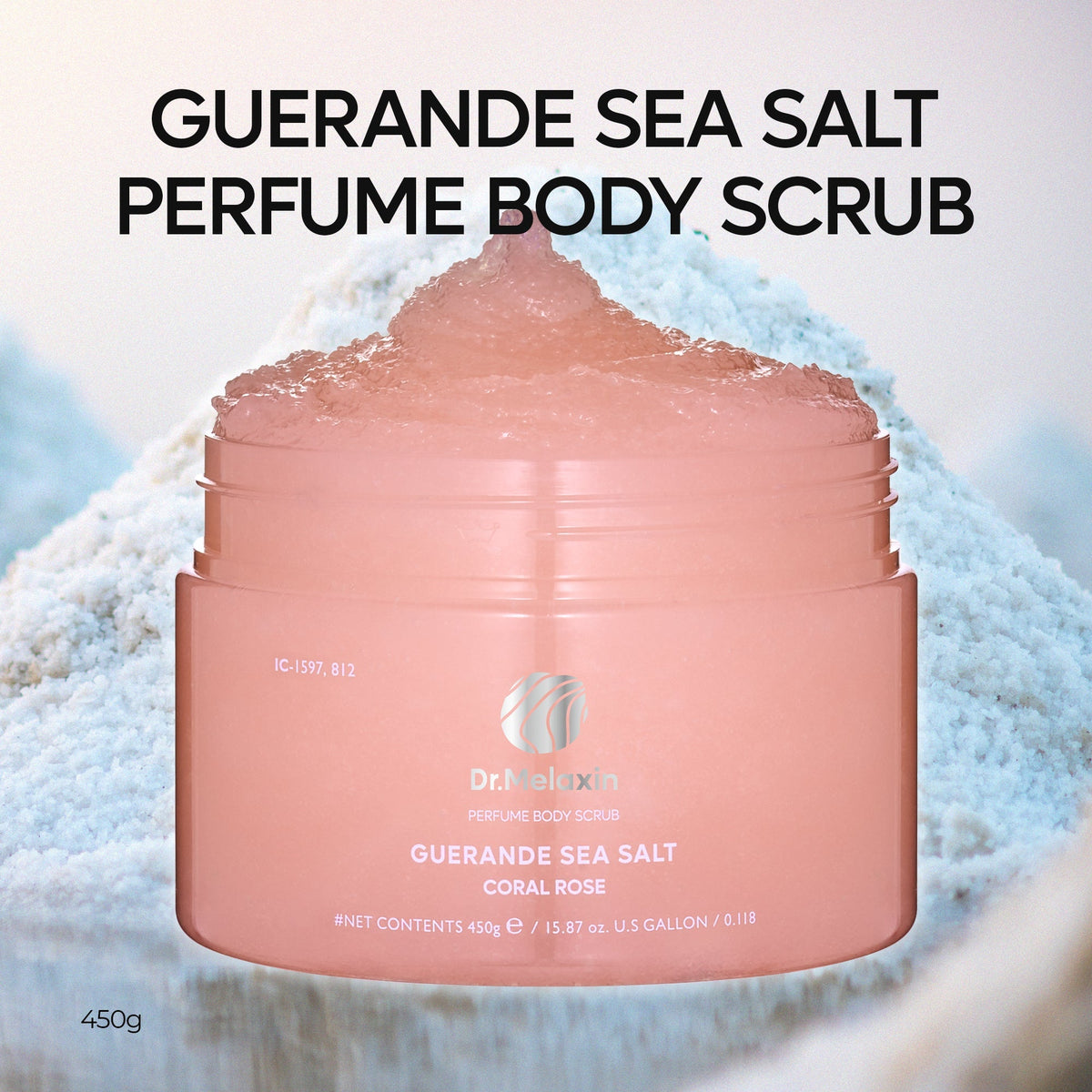 Guerande Sea Salt Perfume Body Scrub 2 types