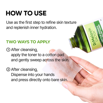 CACTOX Essence Pore Relief Toner