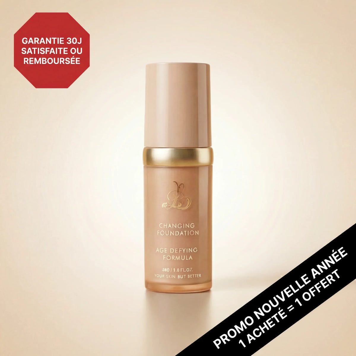 Fond de Teint Biomimétique 4-en-1 SPF50 - Glamora™