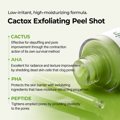 Peel Shot Exfoliating Cactox Serum