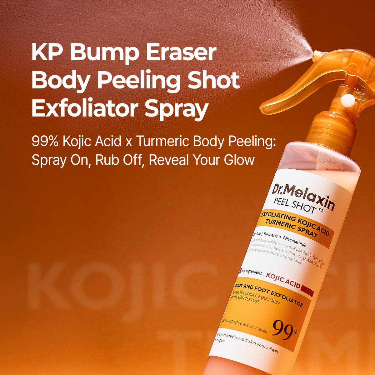 Kojic Acid Amber Face & Body Care Set