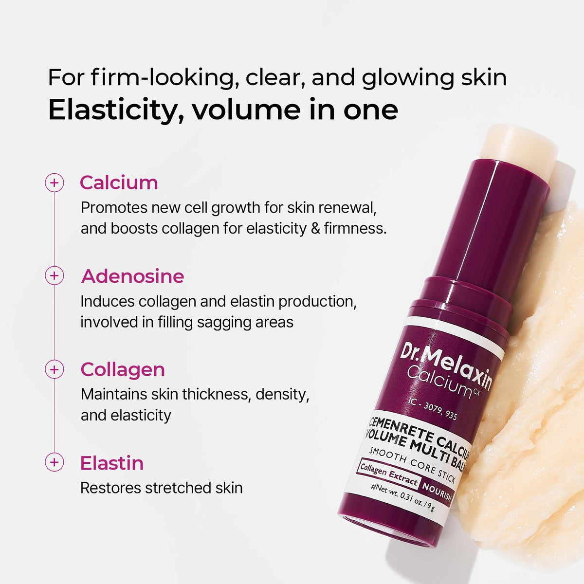 [TikTok Bestseller] Calcium Volume Multi Balm & Eye Patch 60ea